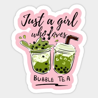 Just a Girl... Sticker